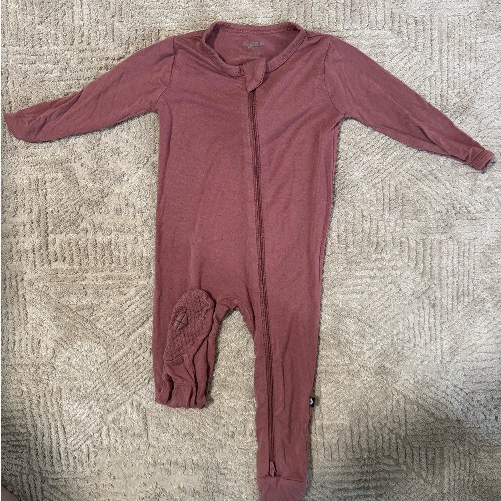 Kyte BABY One Piece in Dusty Rose